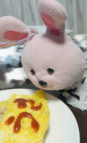 ままが かいてくれたの…♥🍅🍳