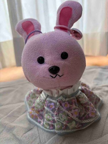 みんな、げんき？
うさは、春のよそおいだよっ🌸
ままがつくってくれたの♡