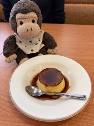 こないだのサイゼのデザート🍮
いつもティラミスを選びがちだけど、プリンも美味しいんだね💕😋