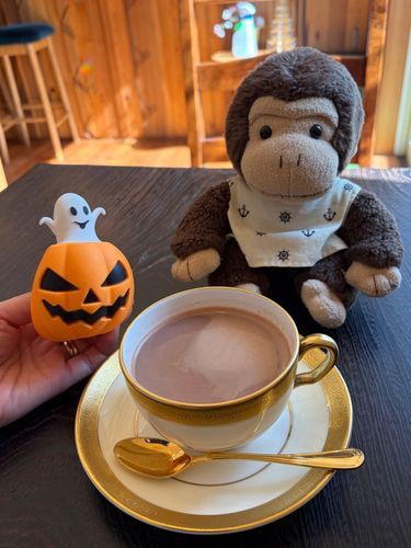 ハッピーハロウィン🎃👻
ココアを飲んできたよー