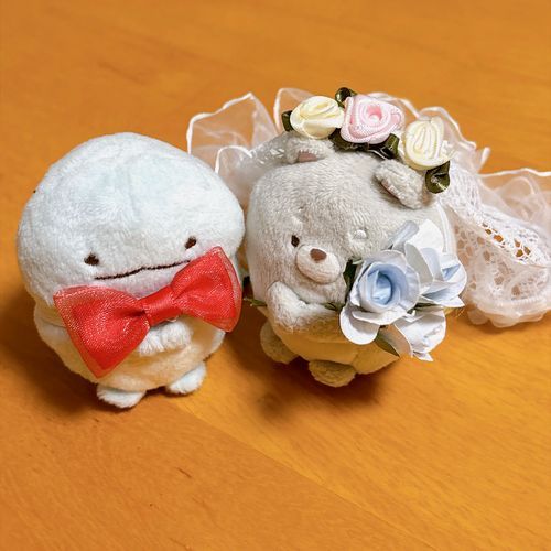 結婚式のために、一緒におめかし！