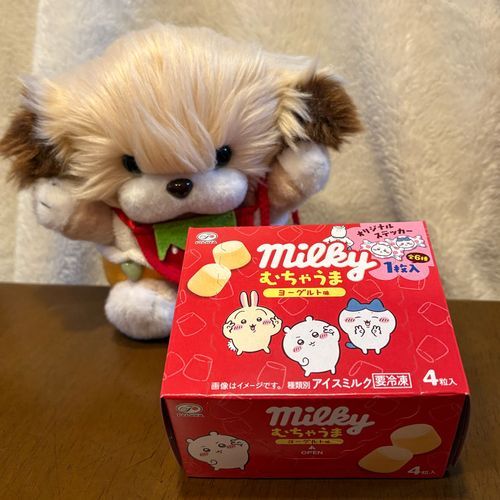 おいしそうなの買ってきてくれたの！ さっそくいただきまーす🤤