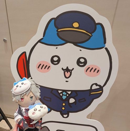 今日はちいかわ旅なのか？
（うたプリのポップアップが在庫切れでなにも買えなかったんだよ…）