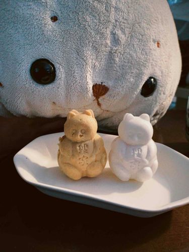 たぬきのもなか？！