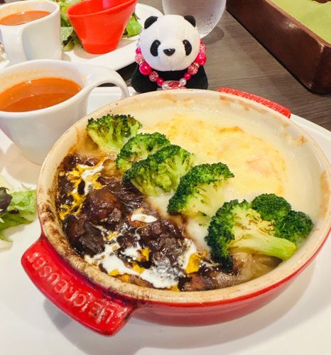 グラタン おいしかったんだ〜🍽️