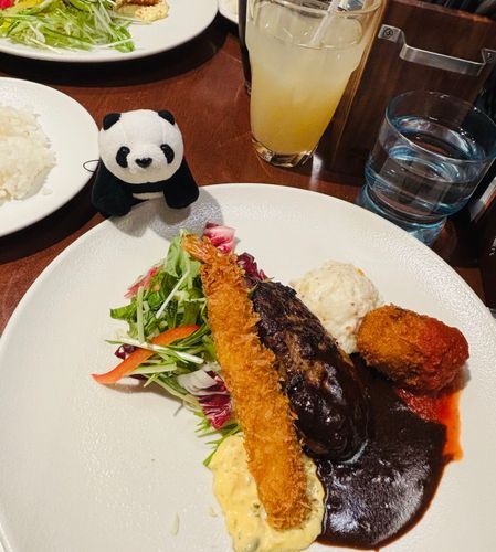 おいしかったハンバーグ👍