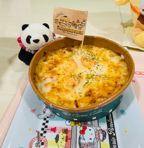 ポムポムプリンのグラタン😊