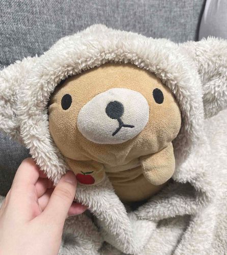 おうちのなかでももっこもこになるちー。ゆったりすごすちー。