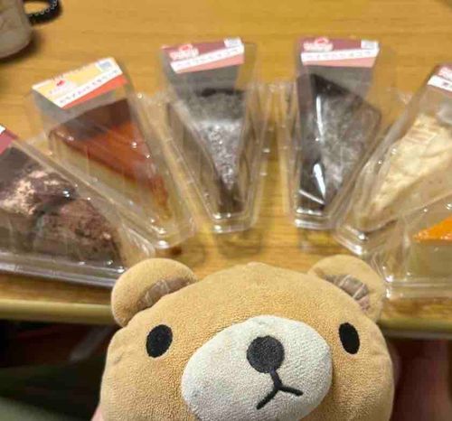 おやつだちー🍰