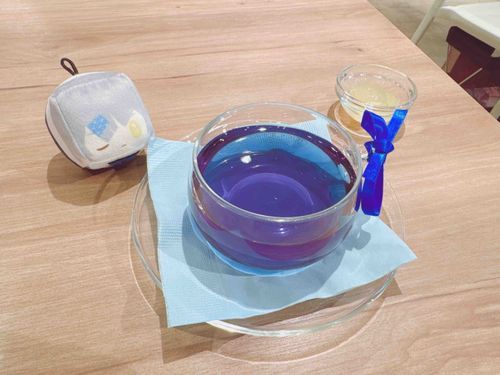 バタフライピー、色が変わって素敵だったね