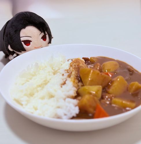 あるじ〜きょうもおつかれさま🍵
しょくだいぎりがつくってくれたカレーたべてゆっくりしようね☺️