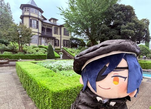 あるじ！おはながきれいだね🥰
ここできゅうけいしようか☕️