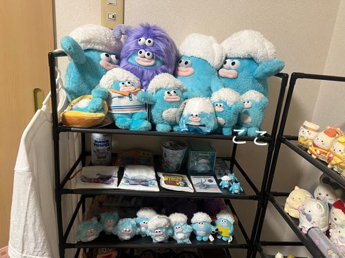 ホイッピさんの定位置⊂( ᴖ ̫ᴖ )⊃
ポップアップストアでお仲間増えてよかったね🫶🏻