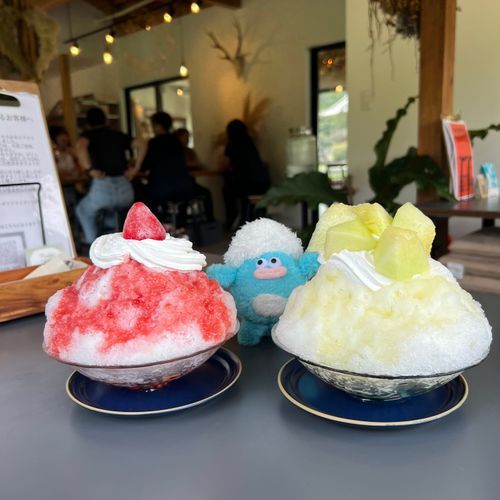 かき氷おいしかったね〜🍧🤍