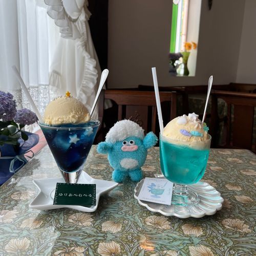 鎌倉のクリームソーダ🫧˖ ࣪⊹