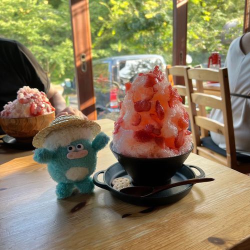 長瀞のかき氷🍓🤍
暑いけど頑張って乗り切ろう♪