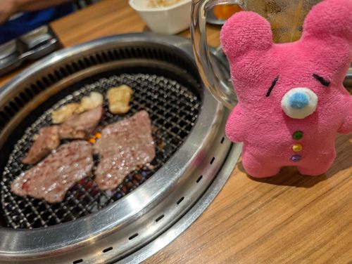 お風呂上がりの焼肉

(グッスリン)