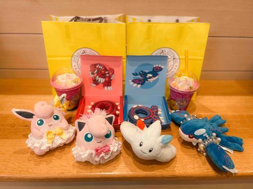 「みちびきくんたちと一緒にドーナッツも食べに行ったよ」「カイオーガさんも嬉しそうプリ！」