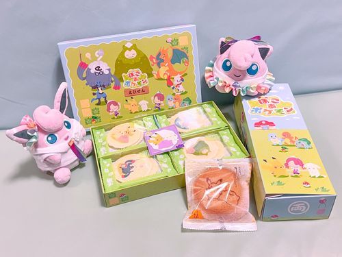 「ぽこポケコラボお菓子！」「おせんべい人気で売り切れてたけど、実は他のフロアにも売ってるって教えてもらったプリ⭐︎」