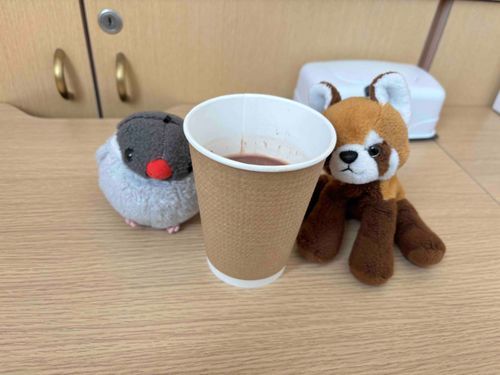 🤎　さむい！！！！かいぬしさん、ふゆてなんでこなにさむいの？

🐦　とみんしそう…ここあさんあためて…
