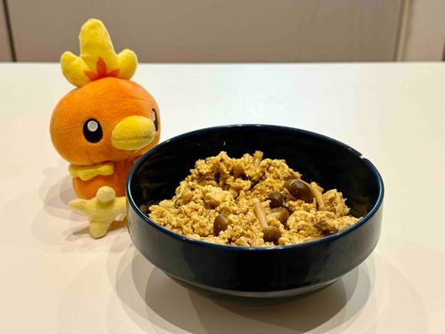 残り物カレースープごはん(下にごはんが埋まっている)