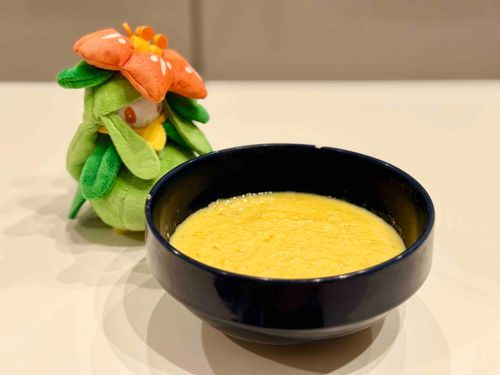とうもろこしから作ったコーンポタージュ