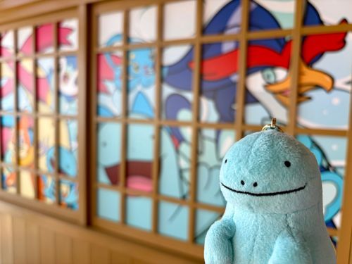 ポケモンの足湯に行ってきたよ♨️