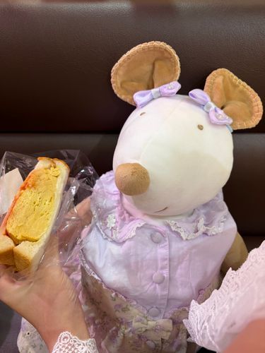 とってもずっしりたまごサンド🥚🐓