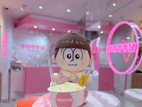空いてる時間に行けたので、モデルしてきました🍨