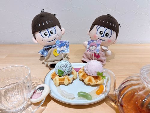 チョコミントとストロベリーフレイバー♪