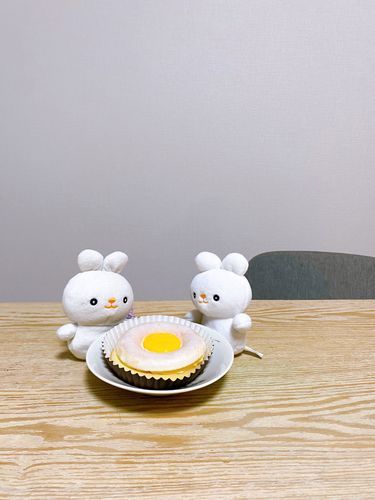 いちごちゃんです。
もうすぐお月見！
お月見のキャンペーンをやってるお店も増えてきたね。