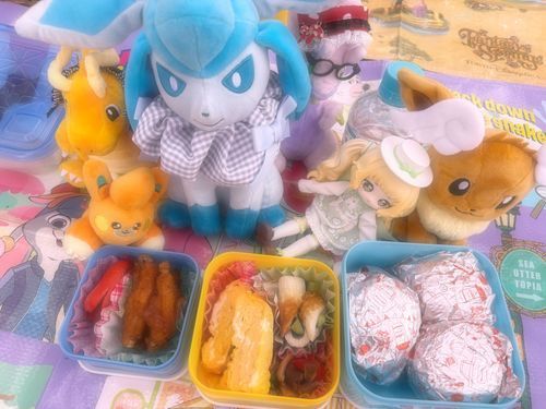 ﾊﾟﾓﾀﾞﾁがお弁当作ってくれて、一緒に食べてきたよ〜〜‼️お友達たくさんだね🥰