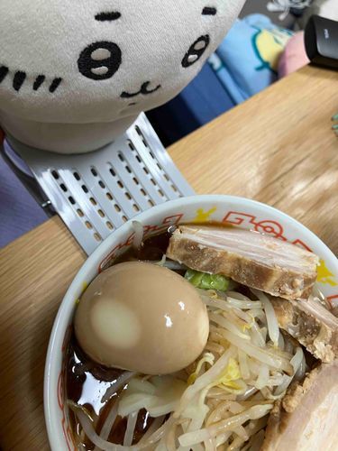 おとしゃんのろうたべるよー
いただきまーす
すばっ
