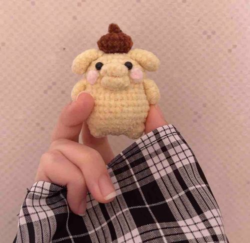 おともだちにあみぐるみ作ってもらったよ💕かわちい