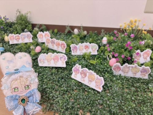今回はイースターがテーマなので、らぴぬもうさぎさんに大変身🐰🩷ྀི