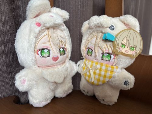 らぴぬ、お友達のらぴぬと初お顔合わせしました🫶💕
めちゃくちゃ緊張してキリッとしている！かわいい！