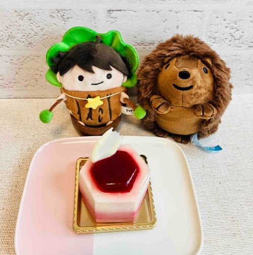 今日はぽくの友だちのおたんじょうびなので、おいわいのケーキです。もりちゃんおめでとう。
🌳🍰🦔