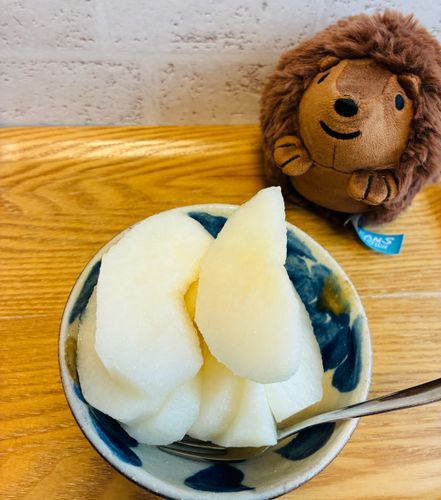 梨をいただきます🍐