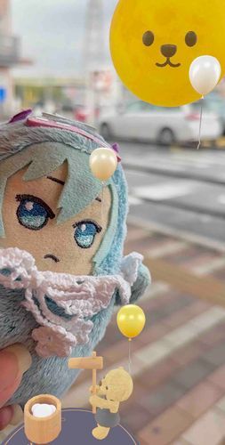 ふわふわくまさんー🌕🧸🎈
かめらで とったら おもちつきの くまさんが でてきた！
ふしぎだなー😆