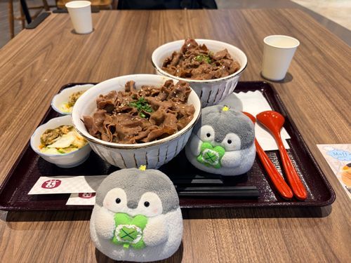 みやぎといえば！ぎゅうたん🐮
どんぶりだよ〜！すっごくおいしくて、しあわせだったなぁ…🌟