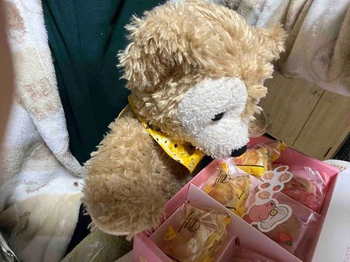 おにーちゃんにおかしもらった