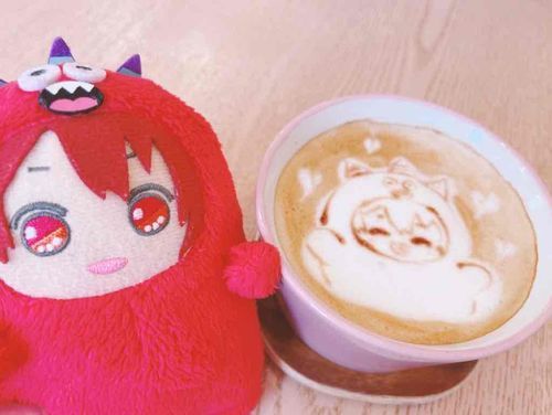 このあいだ、おみせのひとにおれのえをかいてもらったよ！かわいいでしょ