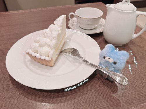 かわうそ？さんとチーズタルト