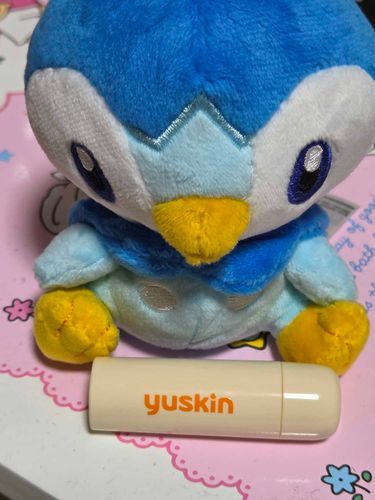 ユースキンの　リップクリームかったポチャ
これで　ポチャのくちばしも　つやつやポチャね