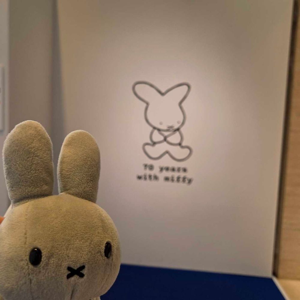 ぽこちゃんなの。
にんげんとミッフィー展にいってきたの。
たくさんひとがいて、うれしくなっちゃったの。
おみやげも　かってもらったの。

ファーファちゃん？
きょうは　ねてたの😪