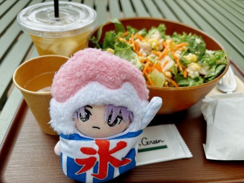 りんごサラダ
柑橘ドレッシング玄米トッピング
腸活中だよ
うま！