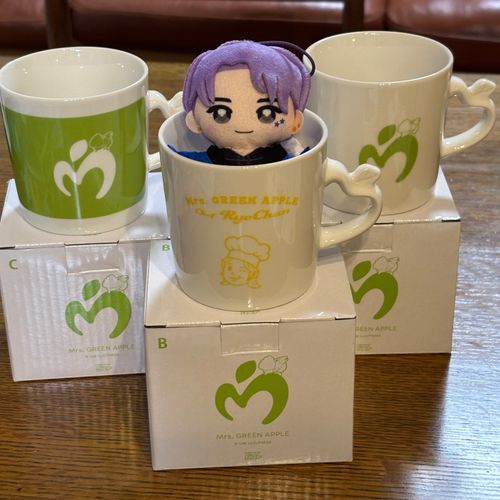 マグ家族のおかげで3種類揃ったやったー
かわいい🍏
