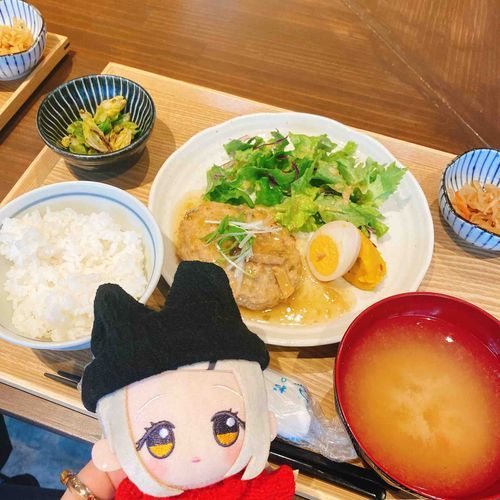 💠健康的なご飯だね。