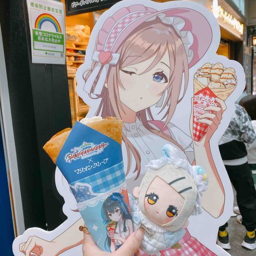 💠プロデューサー、クレープいっぱい食べたね。