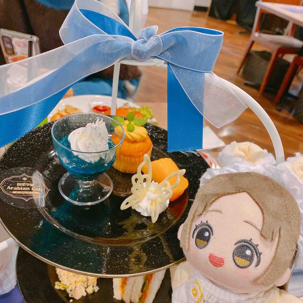 💠この間、コラボカフェに行ってきたよ。